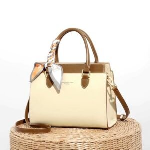 Two-Tone Elegant Handbag