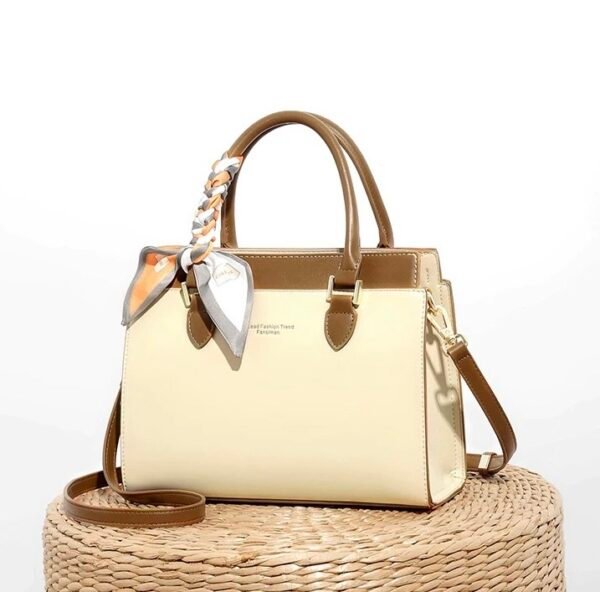 Two-Tone Elegant Handbag